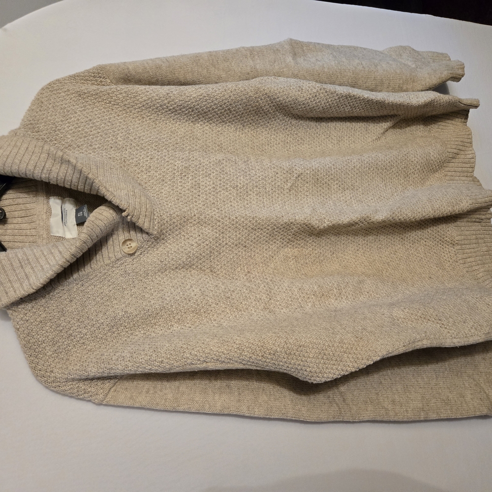 Cozy Beige Knit Sweater